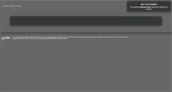 Desktop Screenshot of dembot.com